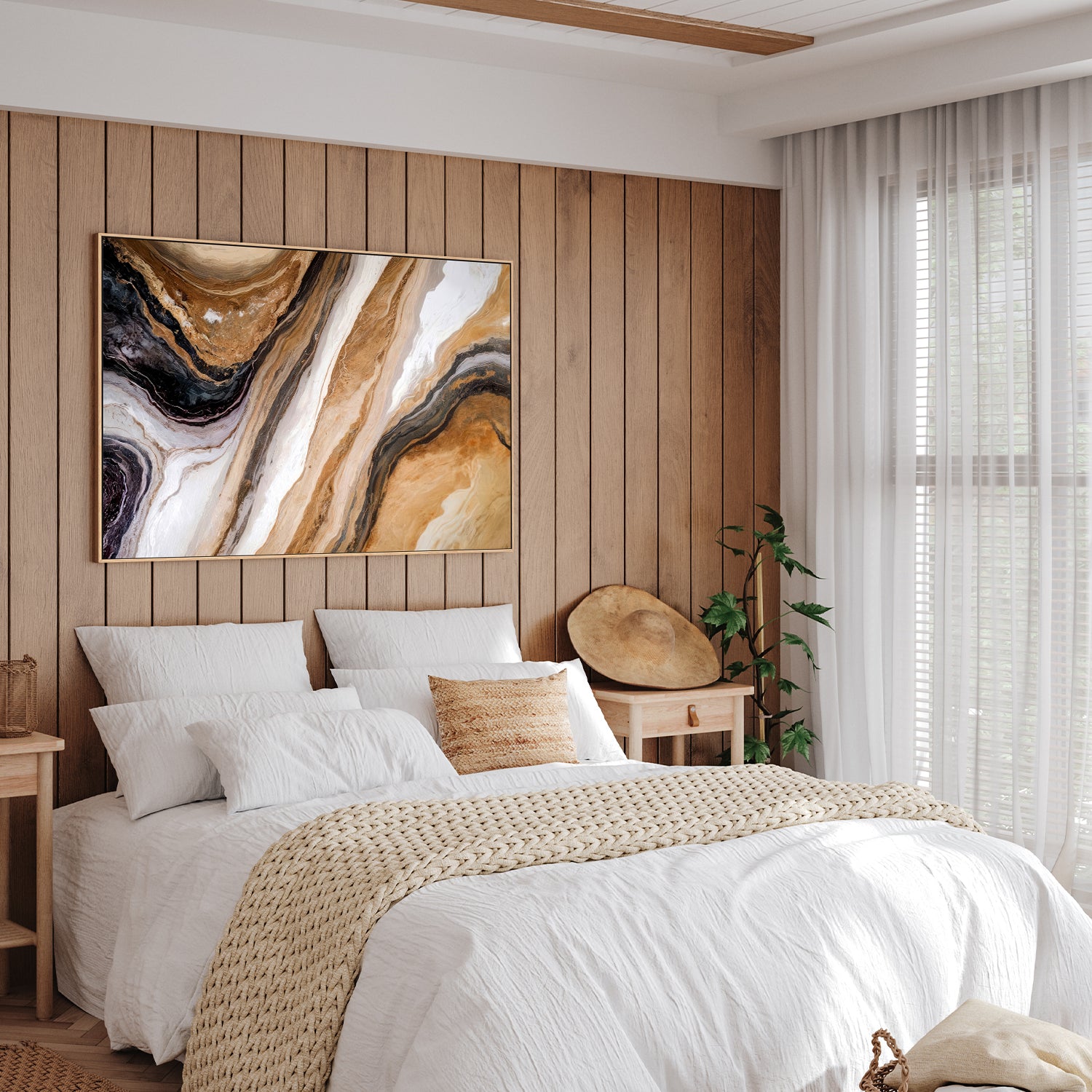 wall-art-print-canvas-poster-framed-Marble In Warm Neutrals , By Alpenglow Workshop-7