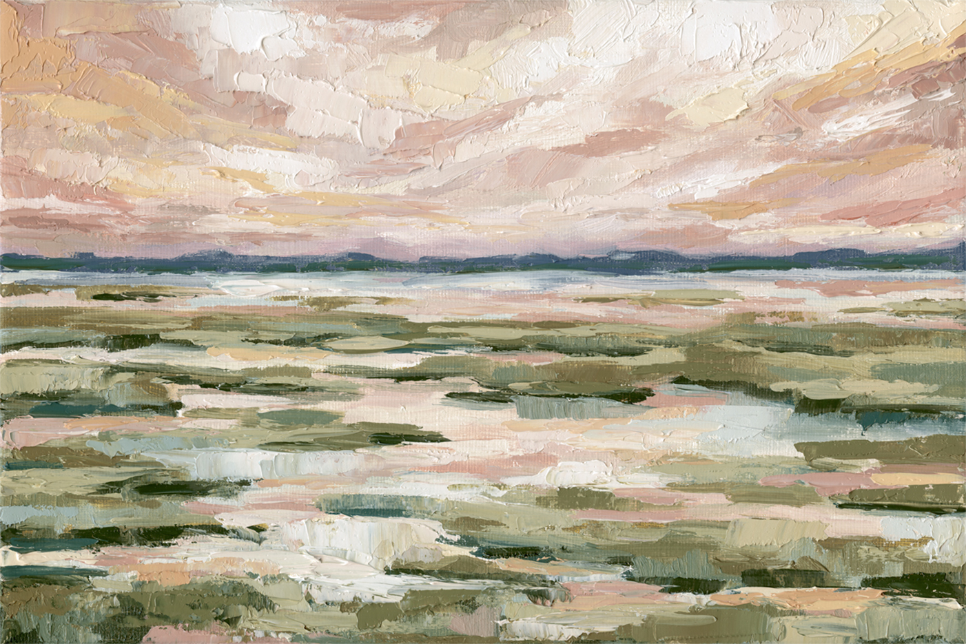 wall-art-print-canvas-poster-framed-Marsh Tide , By Hannah Weisner-1