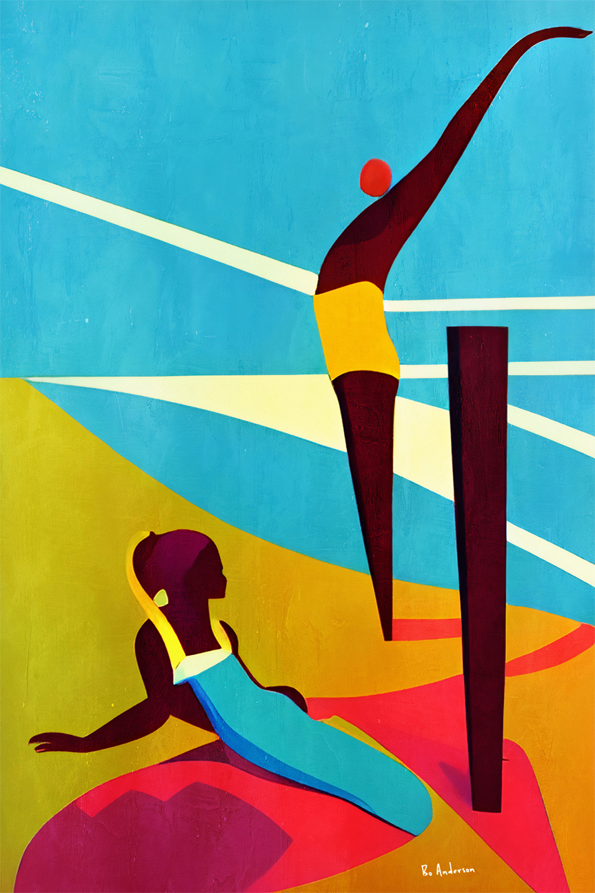 wall-art-print-canvas-poster-framed-Martinique, 1958 , By Bo Anderson-1
