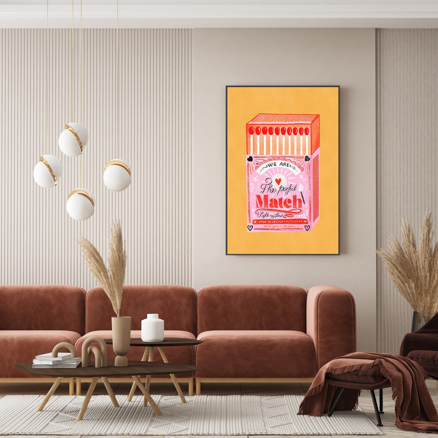 wall-art-print-canvas-poster-framed-Match Box - The Perfect Match, Style B-8