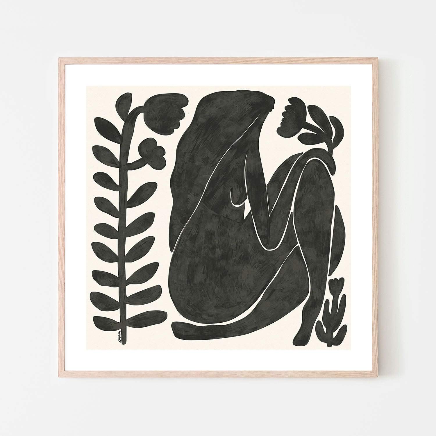 wall-art-print-canvas-poster-framed-Meet Me In The Garden , By Andelle Art-6