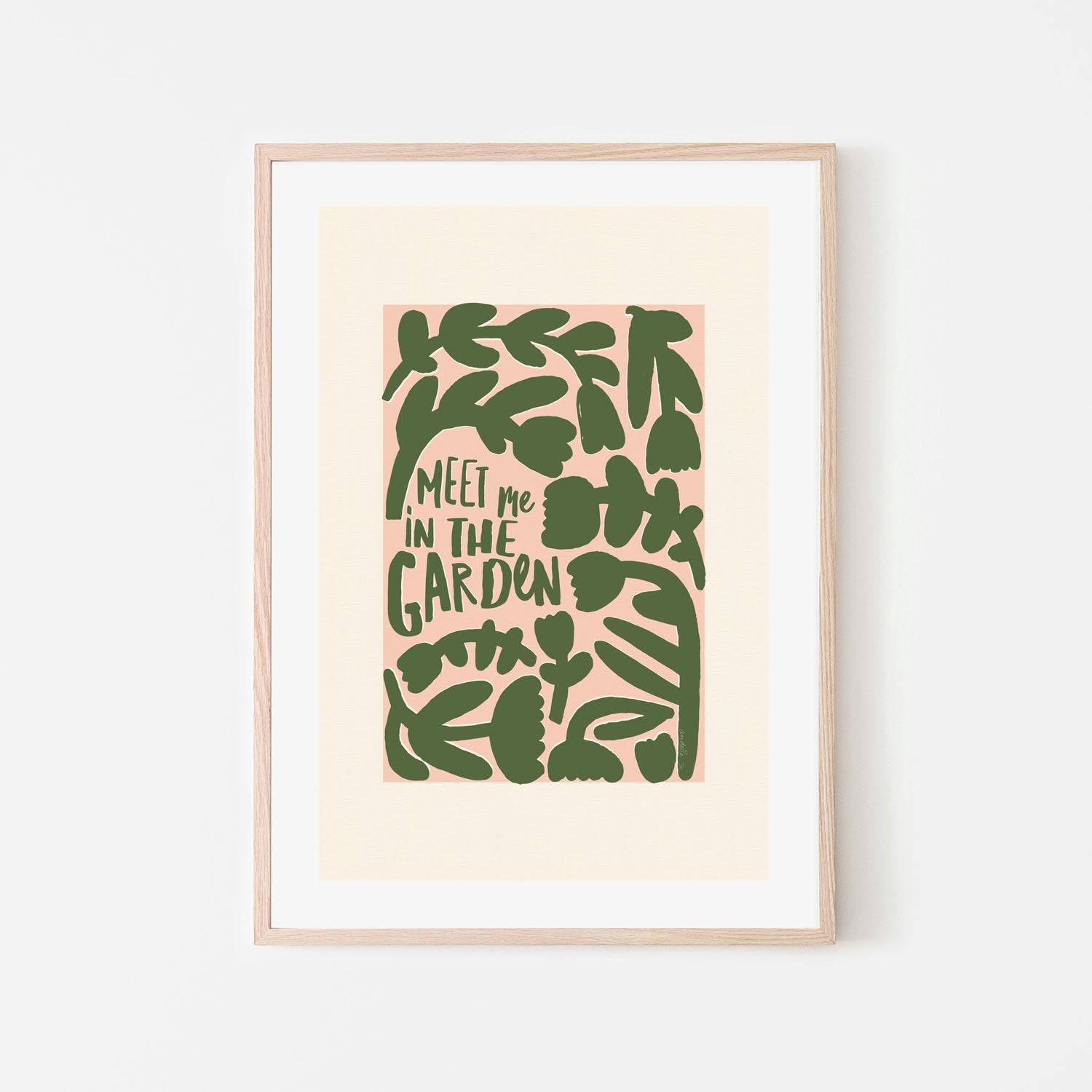 wall-art-print-canvas-poster-framed-Meet Me In The Garden, Style A , By Andelle Art-6