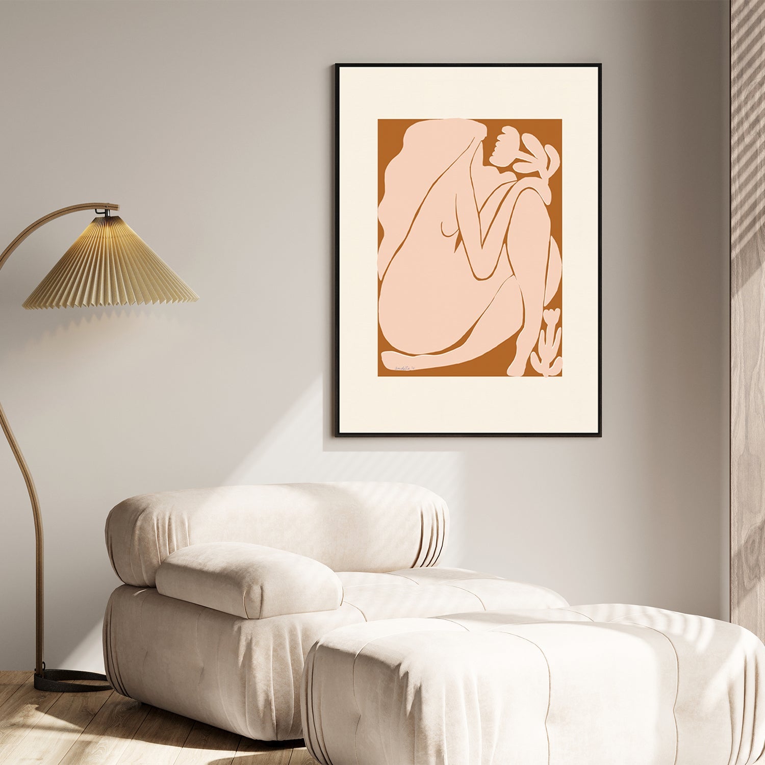 wall-art-print-canvas-poster-framed-Meet Me In The Garden, Style B , By Andelle Art-8