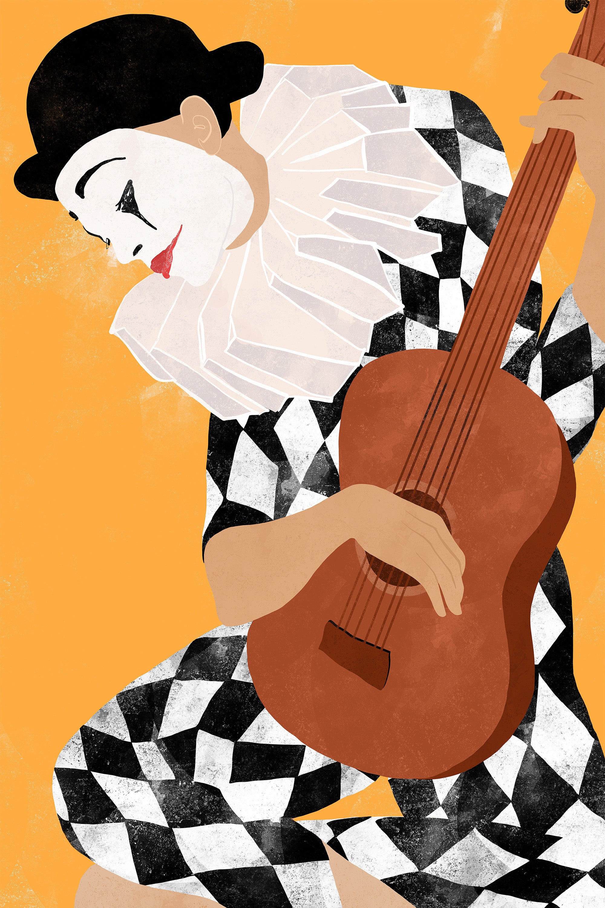 wall-art-print-canvas-poster-framed-Melancholy Melody-1