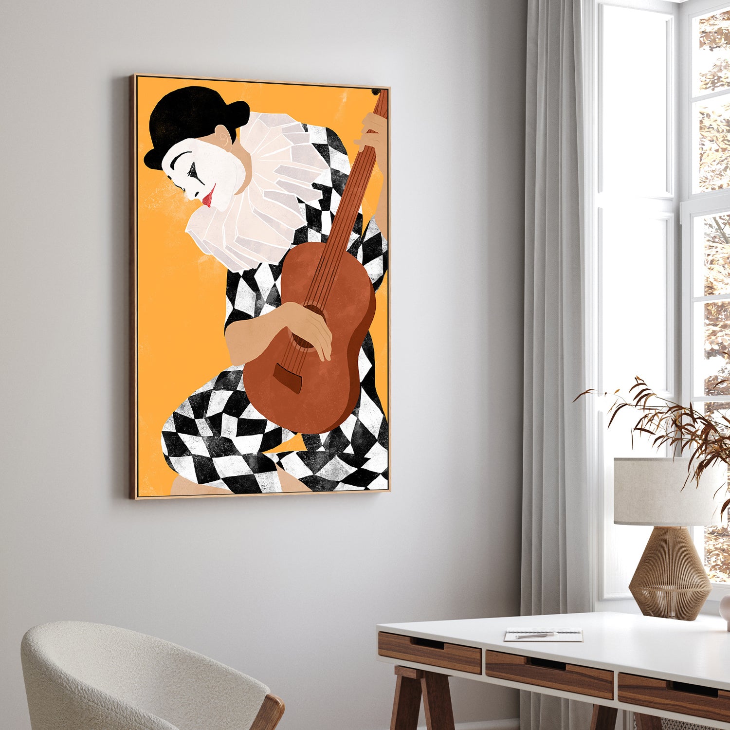 wall-art-print-canvas-poster-framed-Melancholy Melody-7