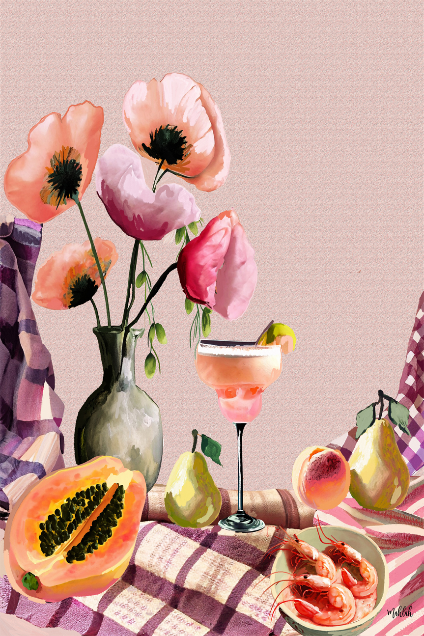 wall-art-print-canvas-poster-framed-Melbourne Luncheon , By Inkheart Designs-1