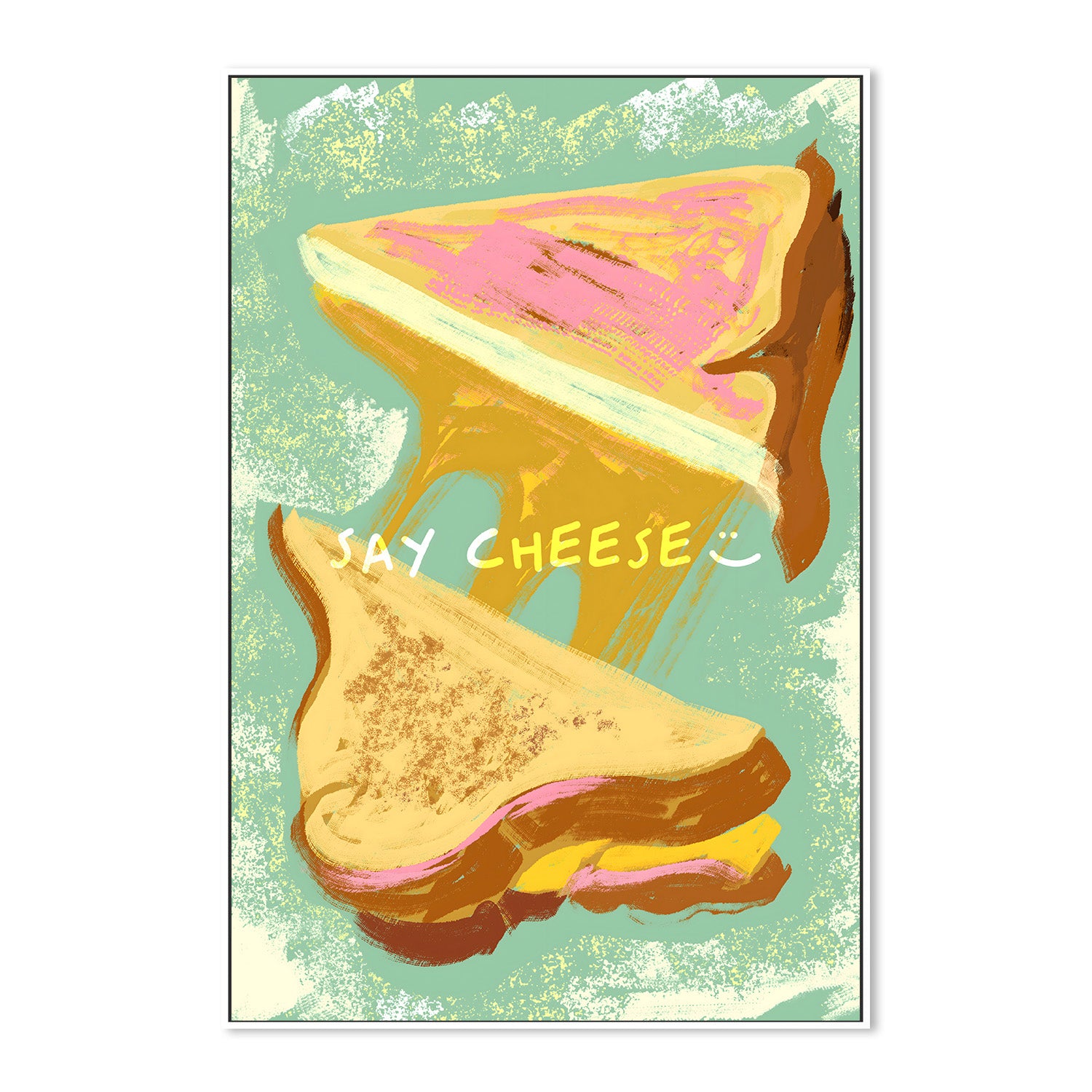 wall-art-print-canvas-poster-framed-Melted Cheese Sandwiches-5