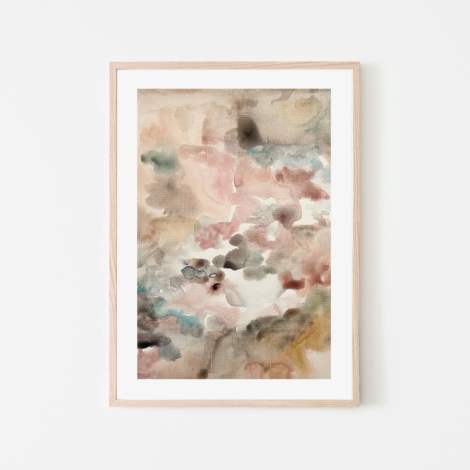 wall-art-print-canvas-poster-framed-Melting Flowers-6