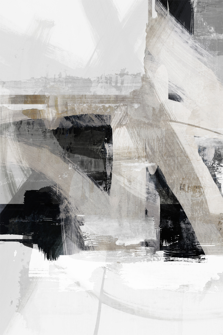 wall-art-print-canvas-poster-framed-Messy Urban Complex, Style A , By Nina Blue-1