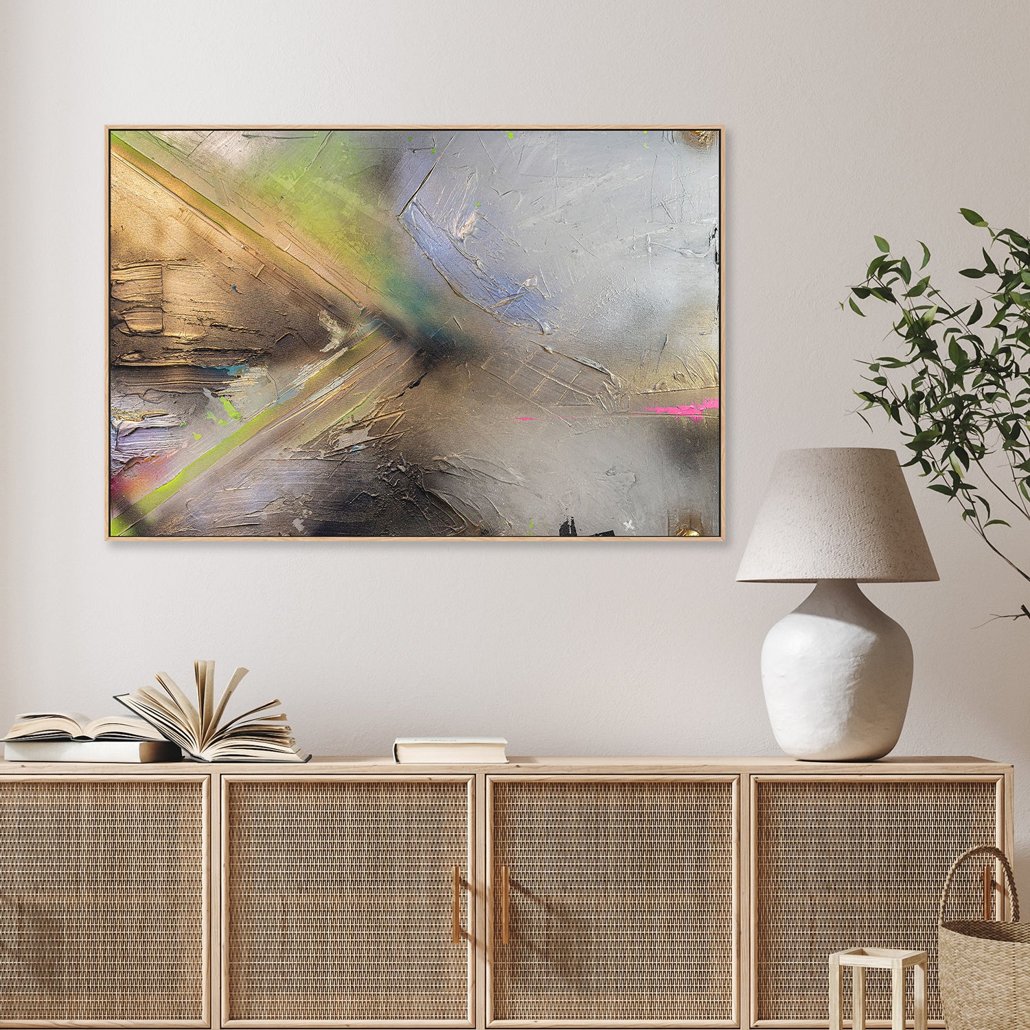 wall-art-print-canvas-poster-framed-Metal Glow-2