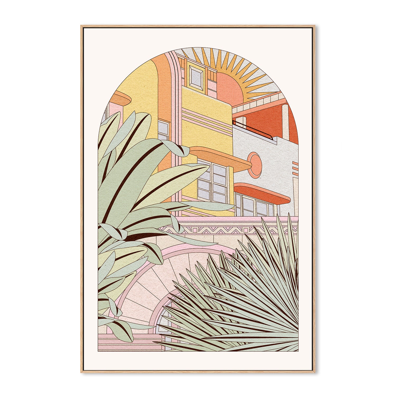 wall-art-print-canvas-poster-framed-Miami-4