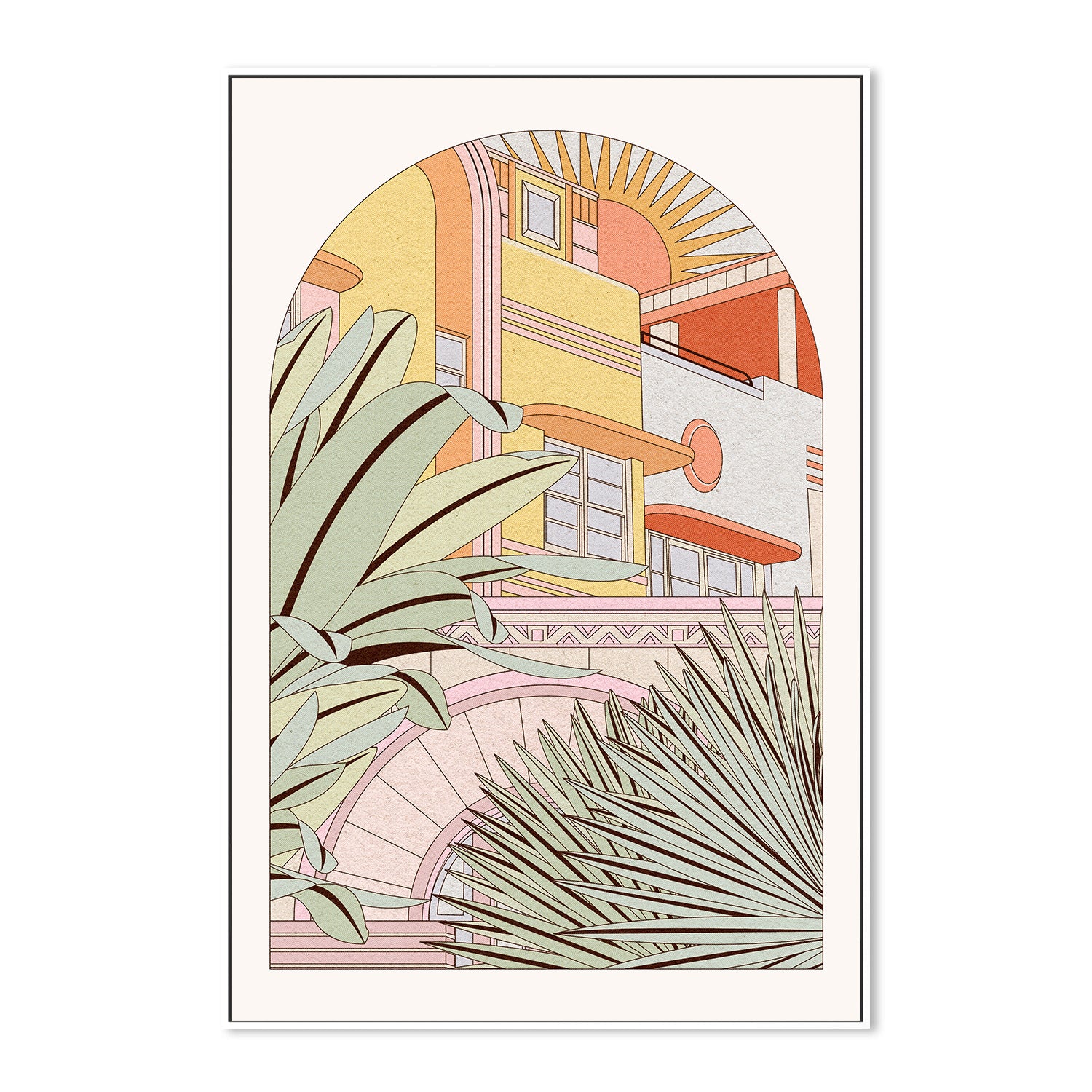 wall-art-print-canvas-poster-framed-Miami-5