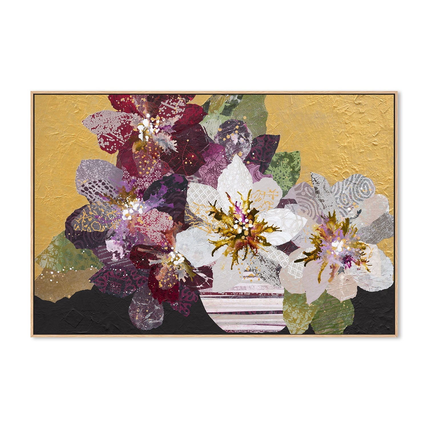 wall-art-print-canvas-poster-framed-Midnight Rendevouz , By Leanne Daquino-4
