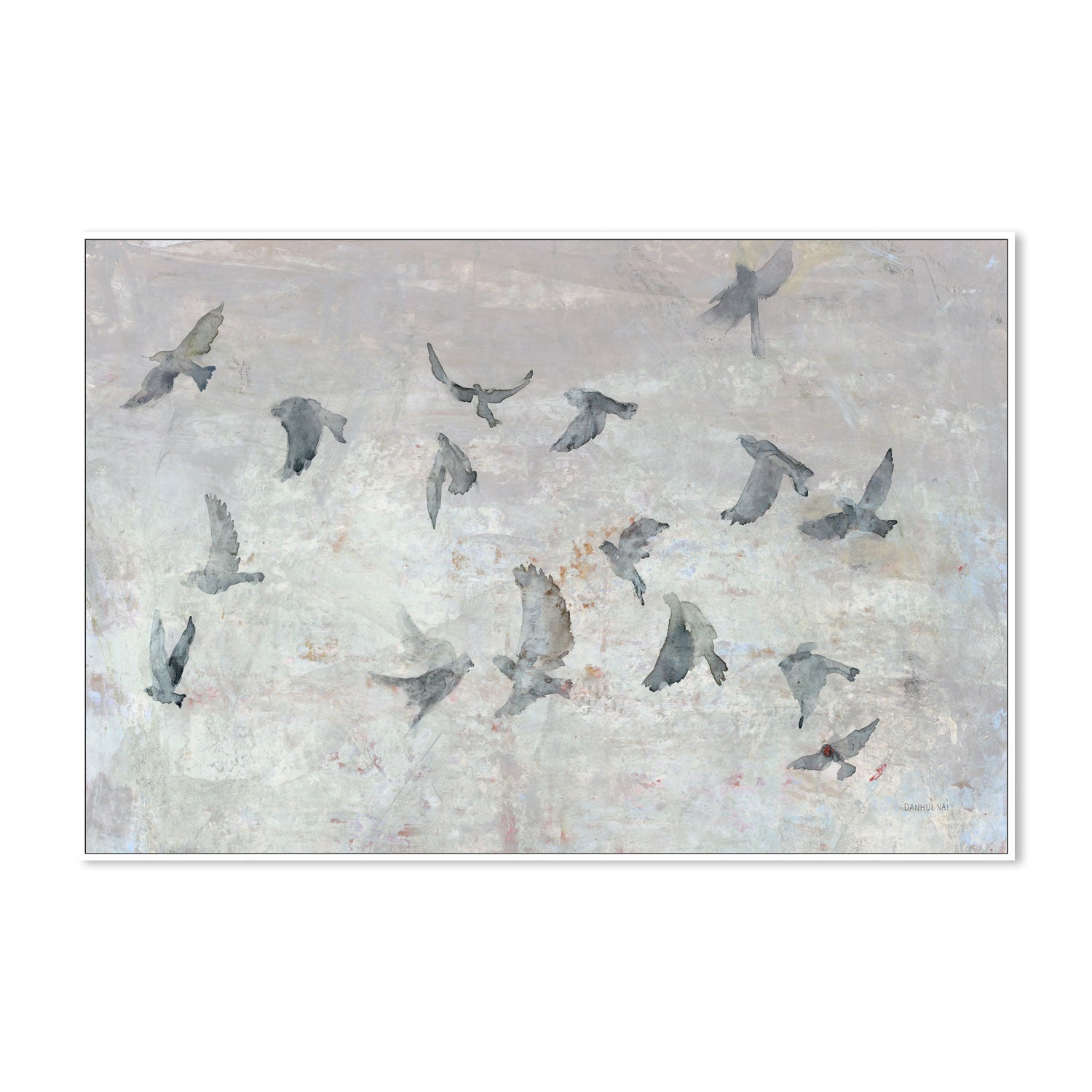 wall-art-print-canvas-poster-framed-Migration , By Danhui Nai-5