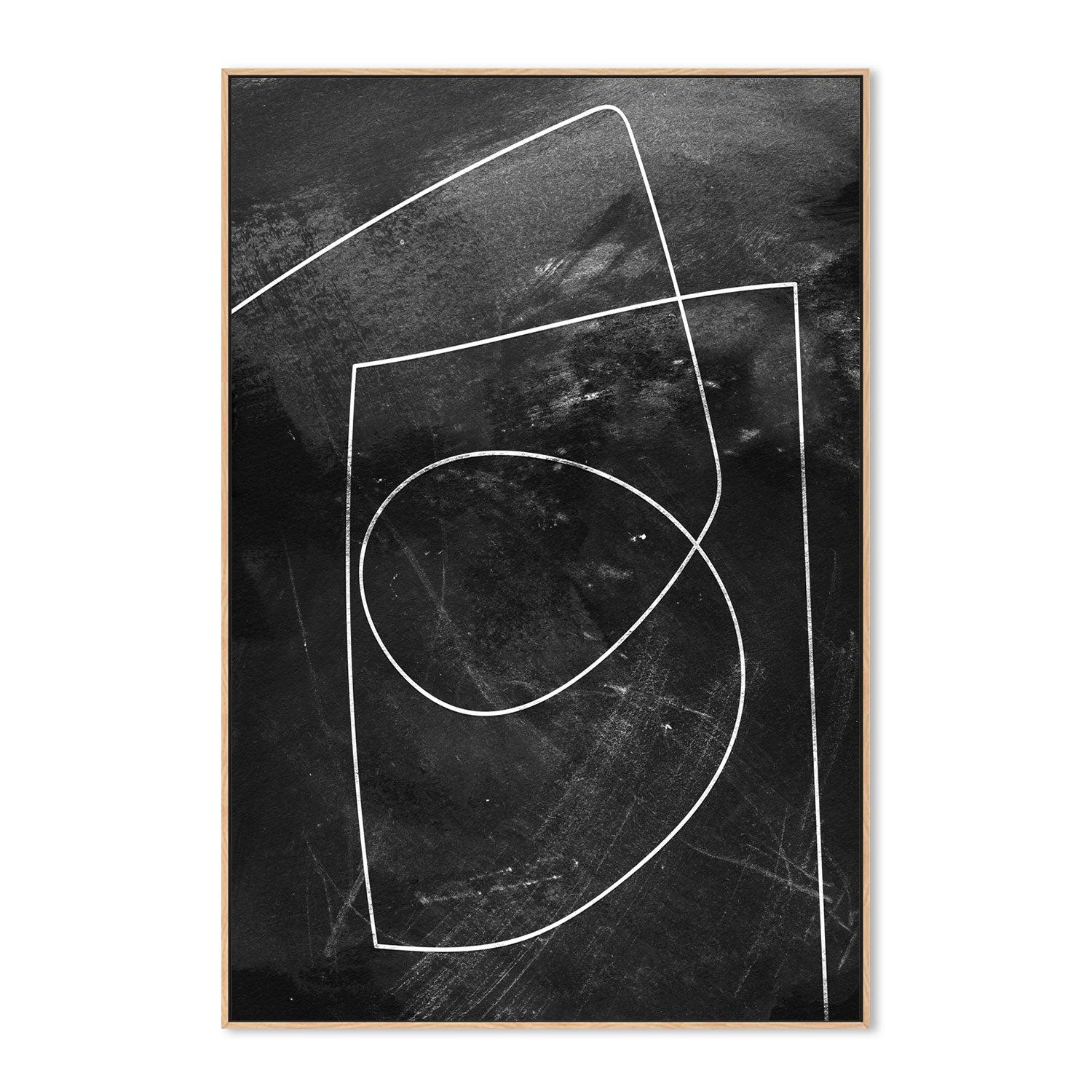 wall-art-print-canvas-poster-framed-Minimal 9 invert , By Dan Hobday-by-Dan Hobday-Gioia Wall Art