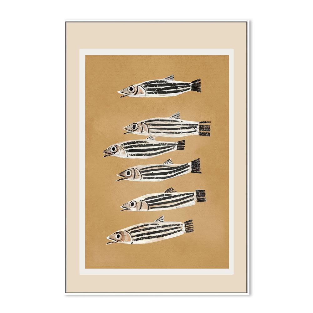 wall-art-print-canvas-poster-framed-Minimal Fish Study-5