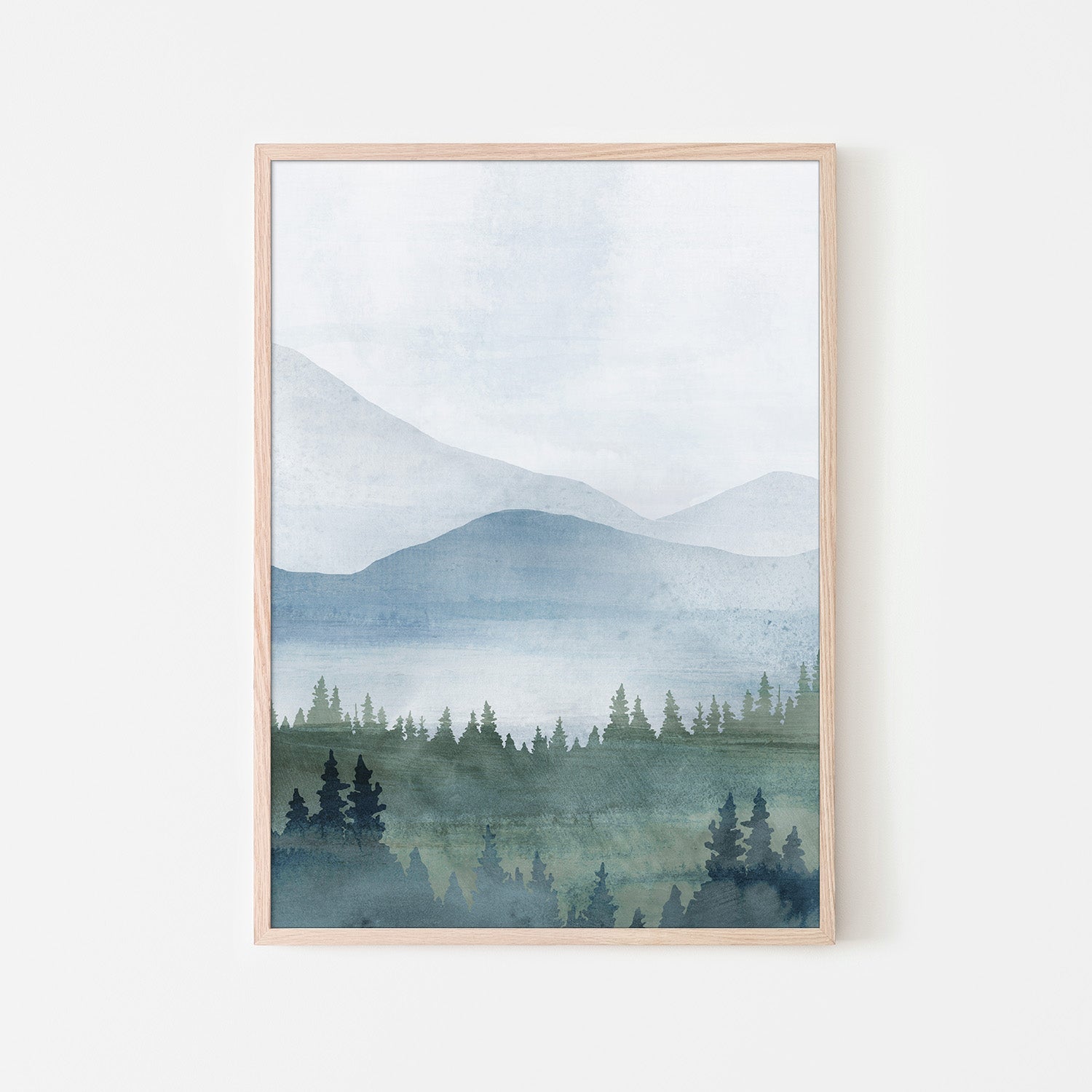 wall-art-print-canvas-poster-framed-Misty Retreat, Style B-6