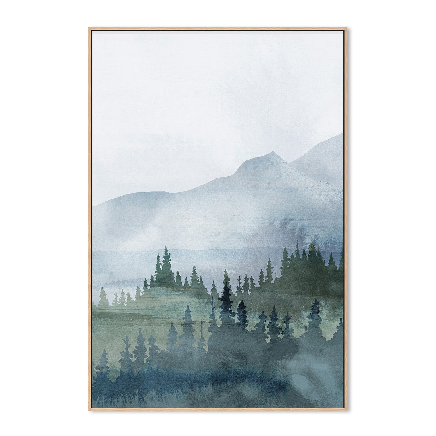 wall-art-print-canvas-poster-framed-Misty Retreat, Style C-4
