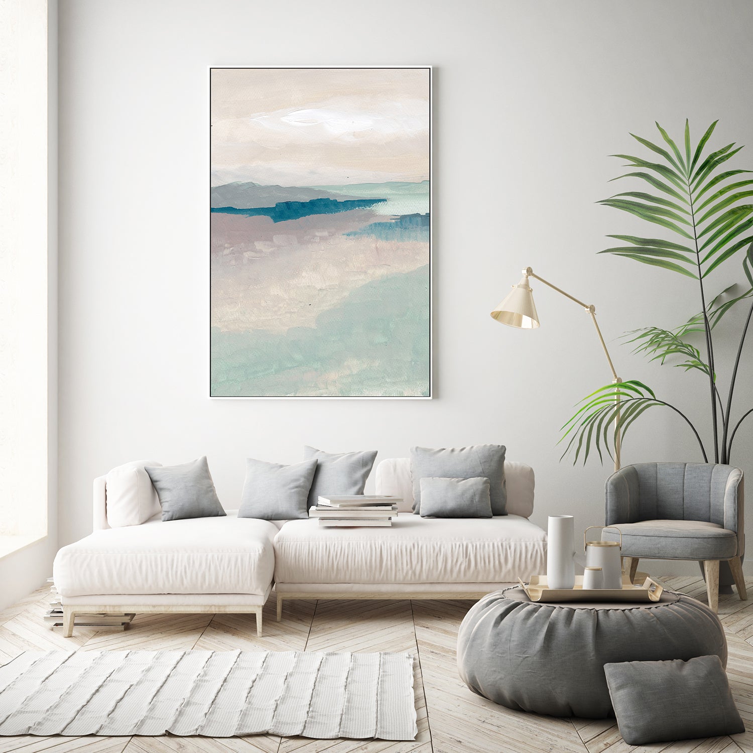 wall-art-print-canvas-poster-framed-Misty, Style B , By Nikita Jariwala-7