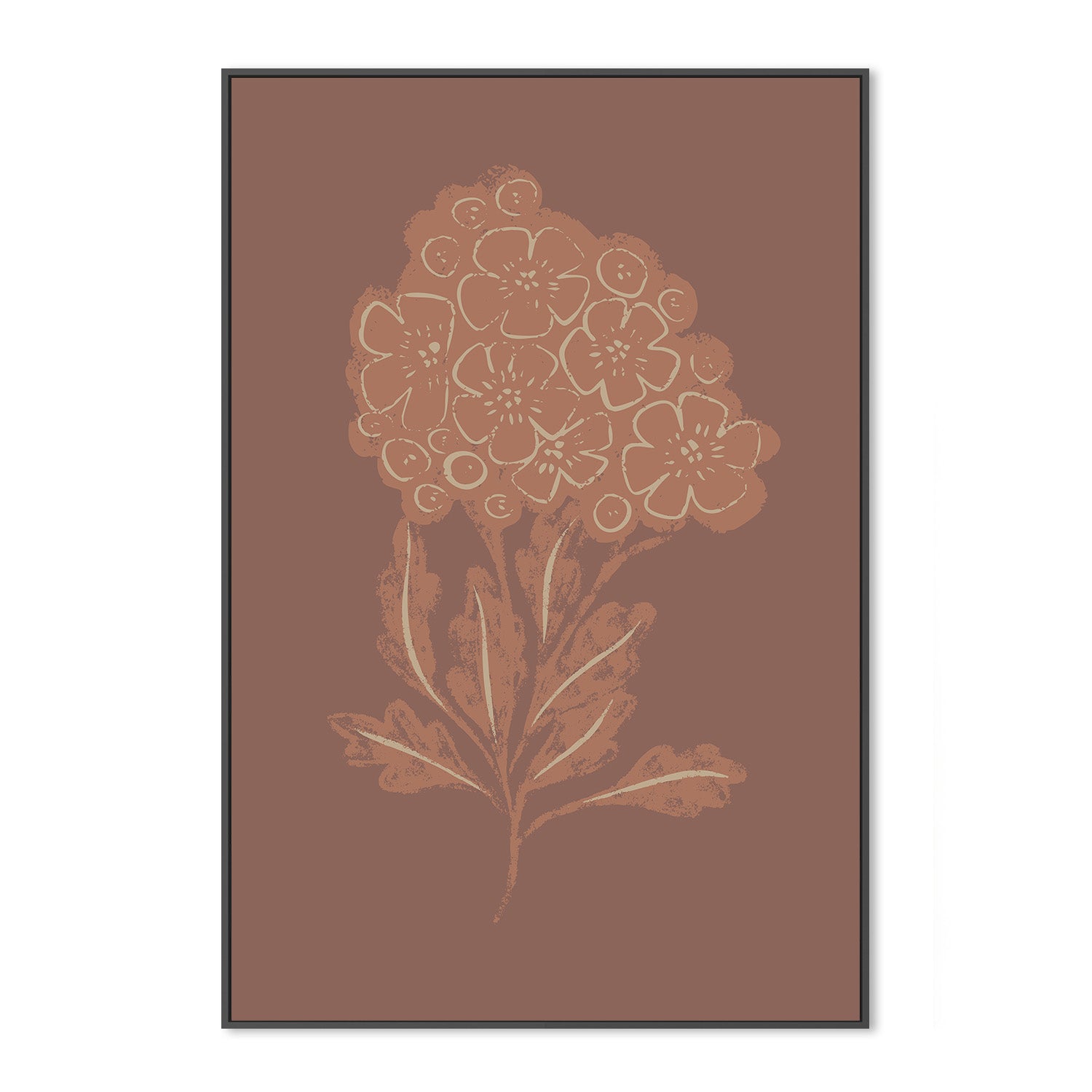 wall-art-print-canvas-poster-framed-Mocha Bloom , By Nikita Jariwala-3