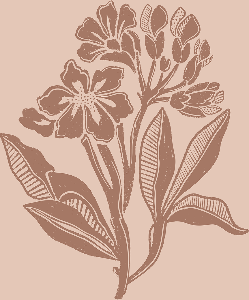 wall-art-print-canvas-poster-framed-Mocha Florals , By Nikita Jariwala-1