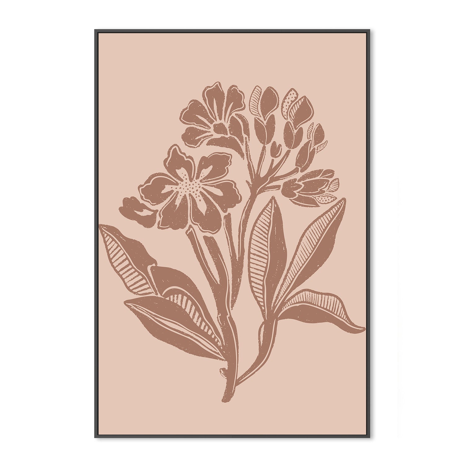 wall-art-print-canvas-poster-framed-Mocha Florals , By Nikita Jariwala-3