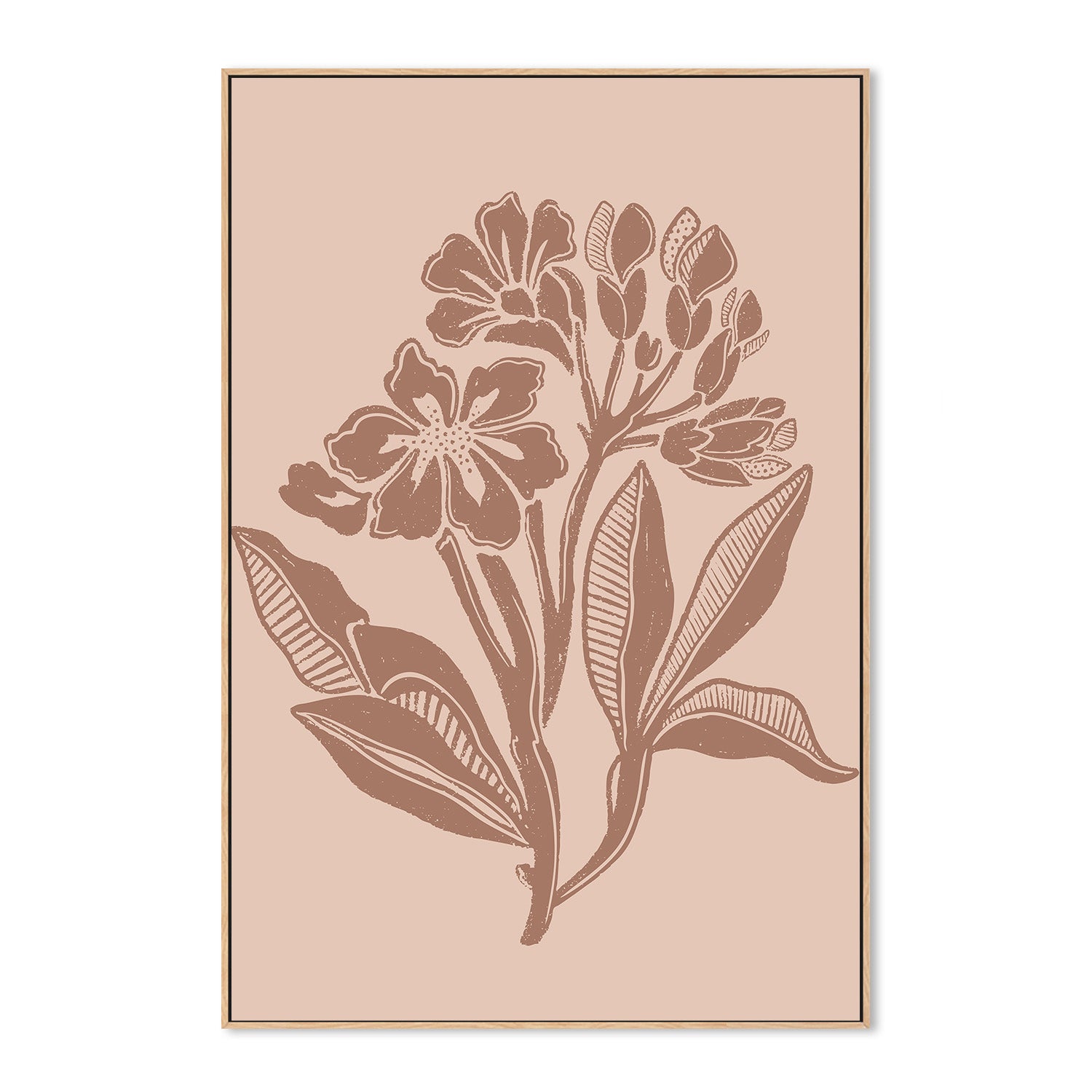 wall-art-print-canvas-poster-framed-Mocha Florals , By Nikita Jariwala-4