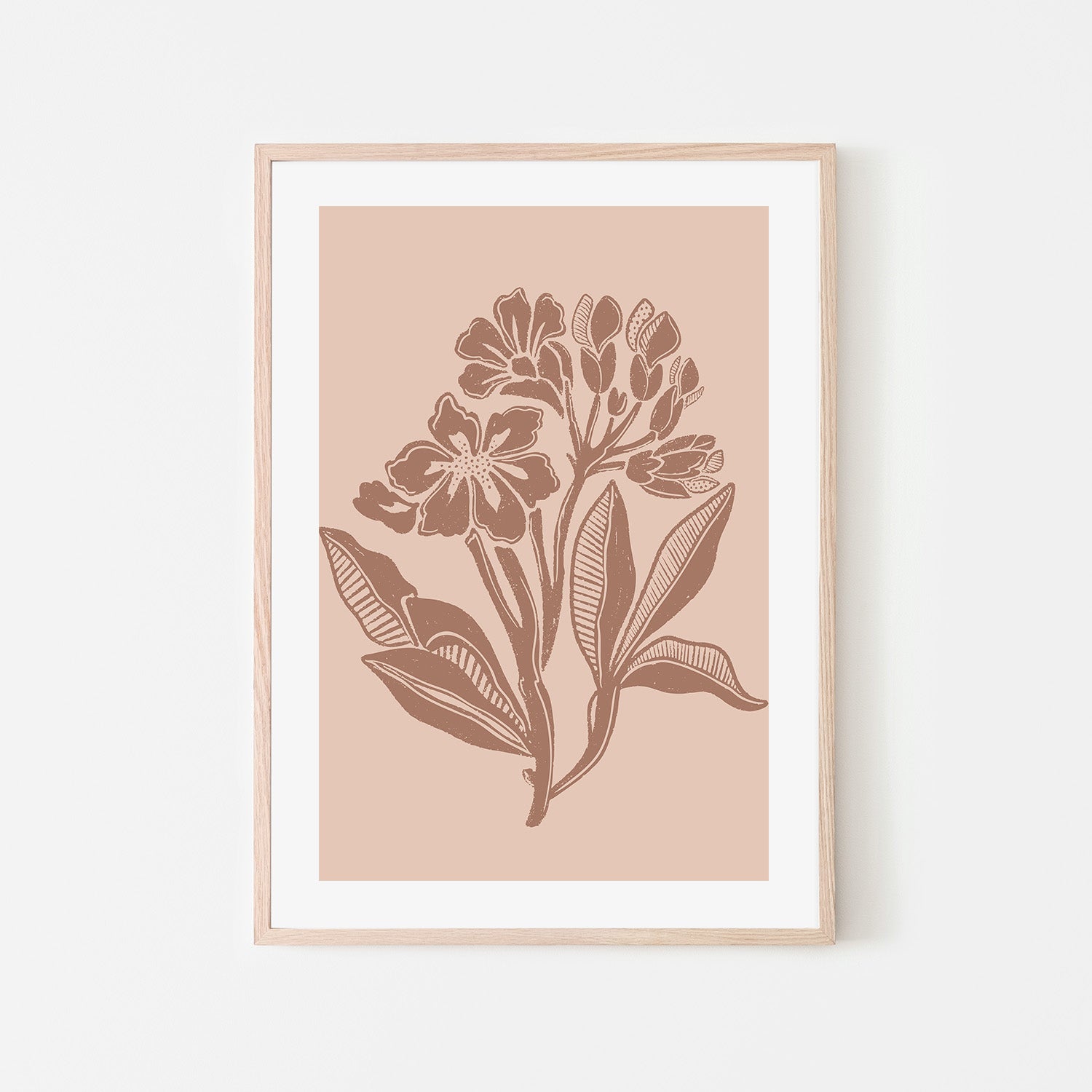 wall-art-print-canvas-poster-framed-Mocha Florals , By Nikita Jariwala-6