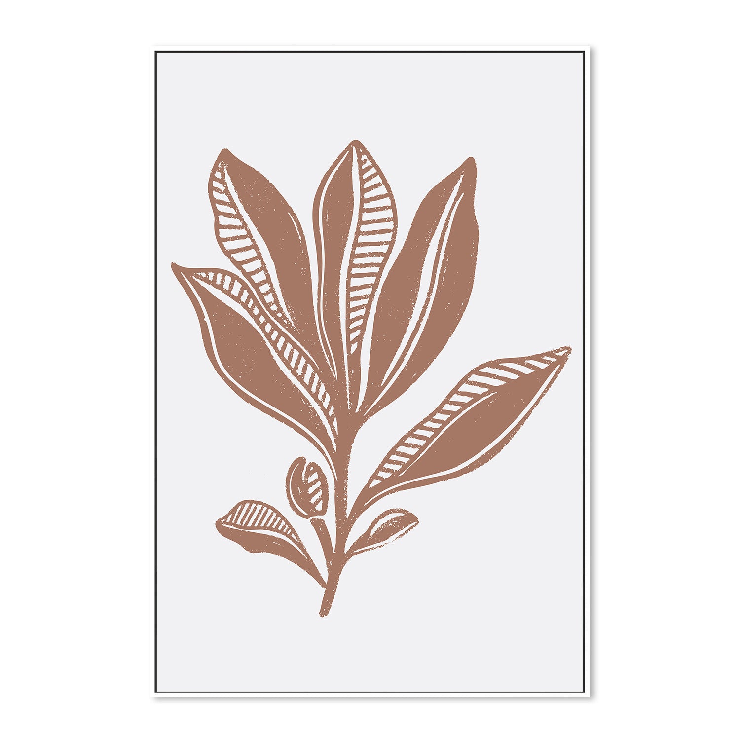 wall-art-print-canvas-poster-framed-Mocha Foliage , By Nikita Jariwala-5