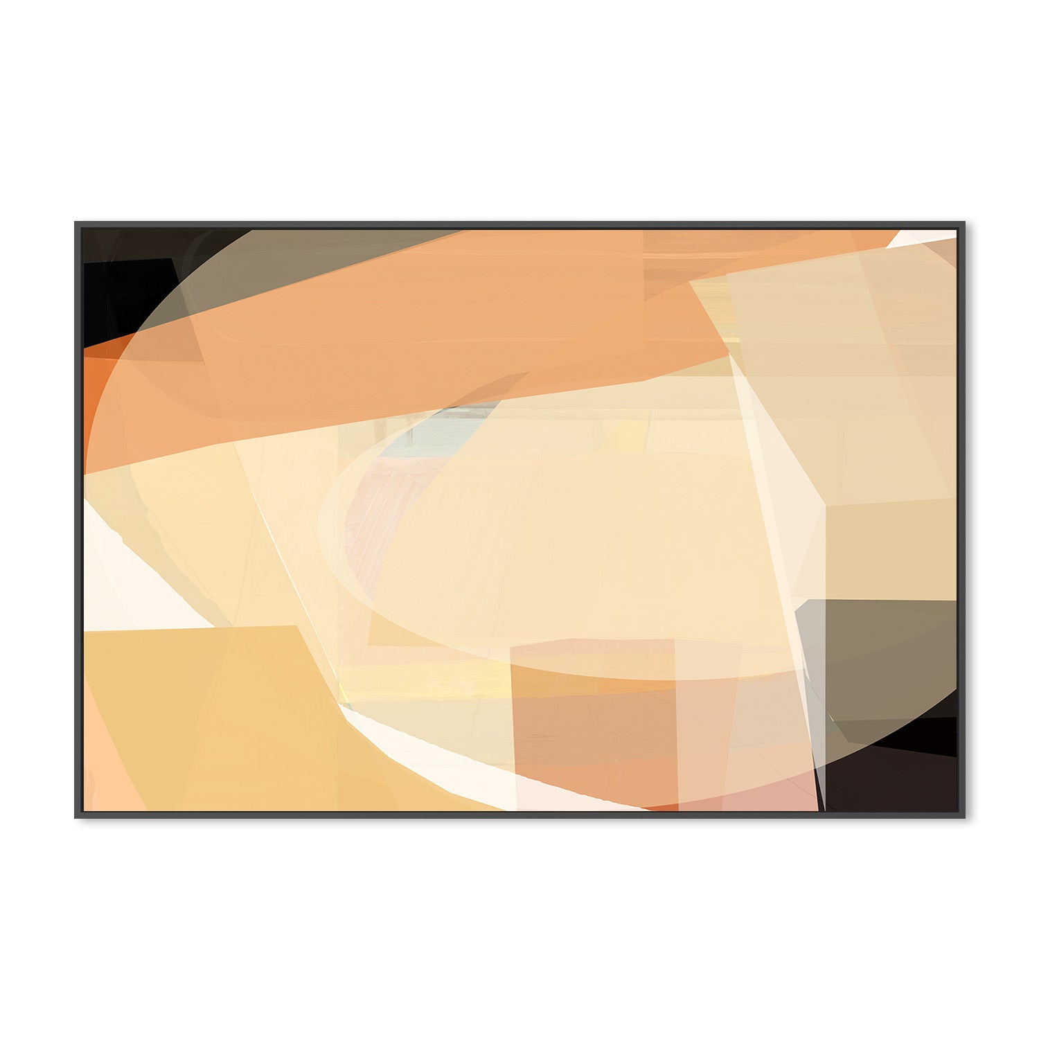 wall-art-print-canvas-poster-framed-Mocha Sands, Style B-3