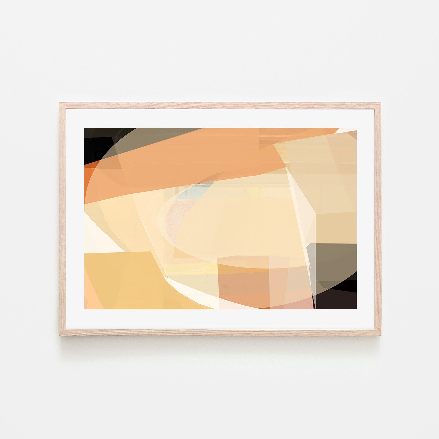 wall-art-print-canvas-poster-framed-Mocha Sands, Style B-6