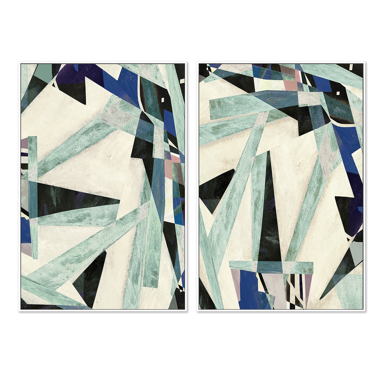 wall-art-print-canvas-poster-framed-Modern Muse, Style A & B, Set Of 2-5