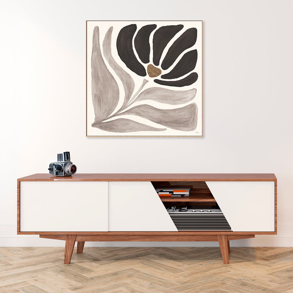 wall-art-print-canvas-poster-framed-Modern Petals, Style C , By Veronique Charron-2