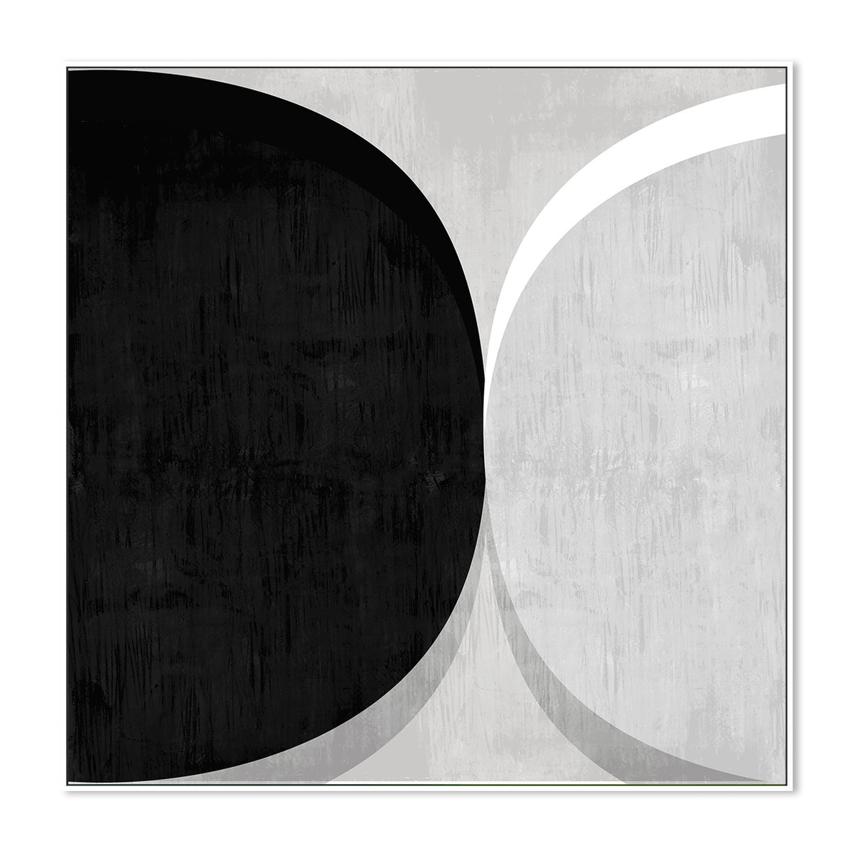 wall-art-print-canvas-poster-framed-Modern Texture Circular, Style A-5