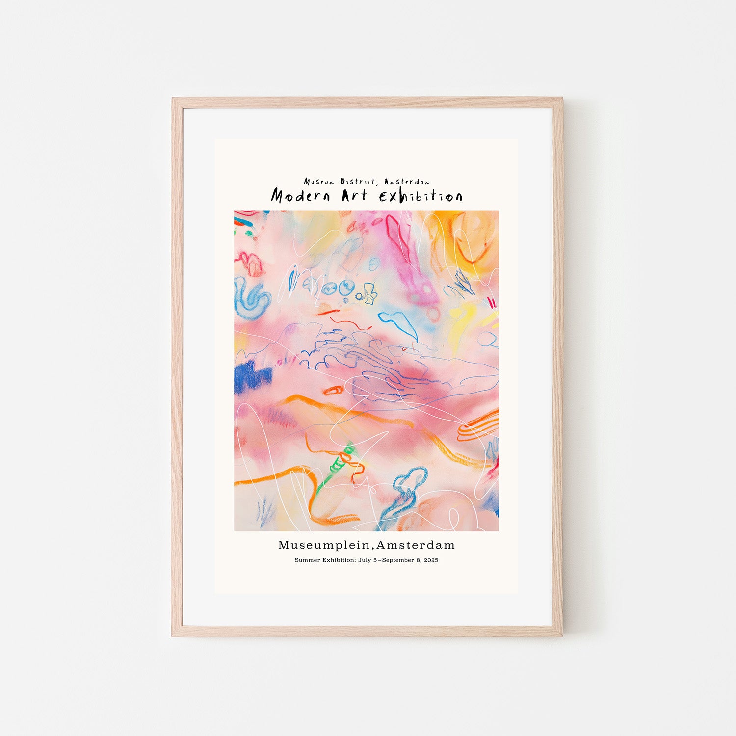 wall-art-print-canvas-poster-framed-Modernartgallery (pinkabstract)-6