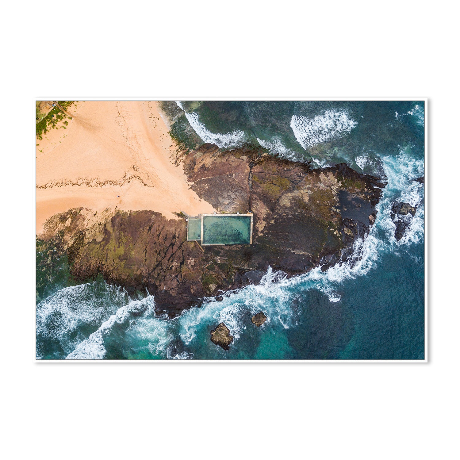 wall-art-print-canvas-poster-framed-Monavale Pool-5