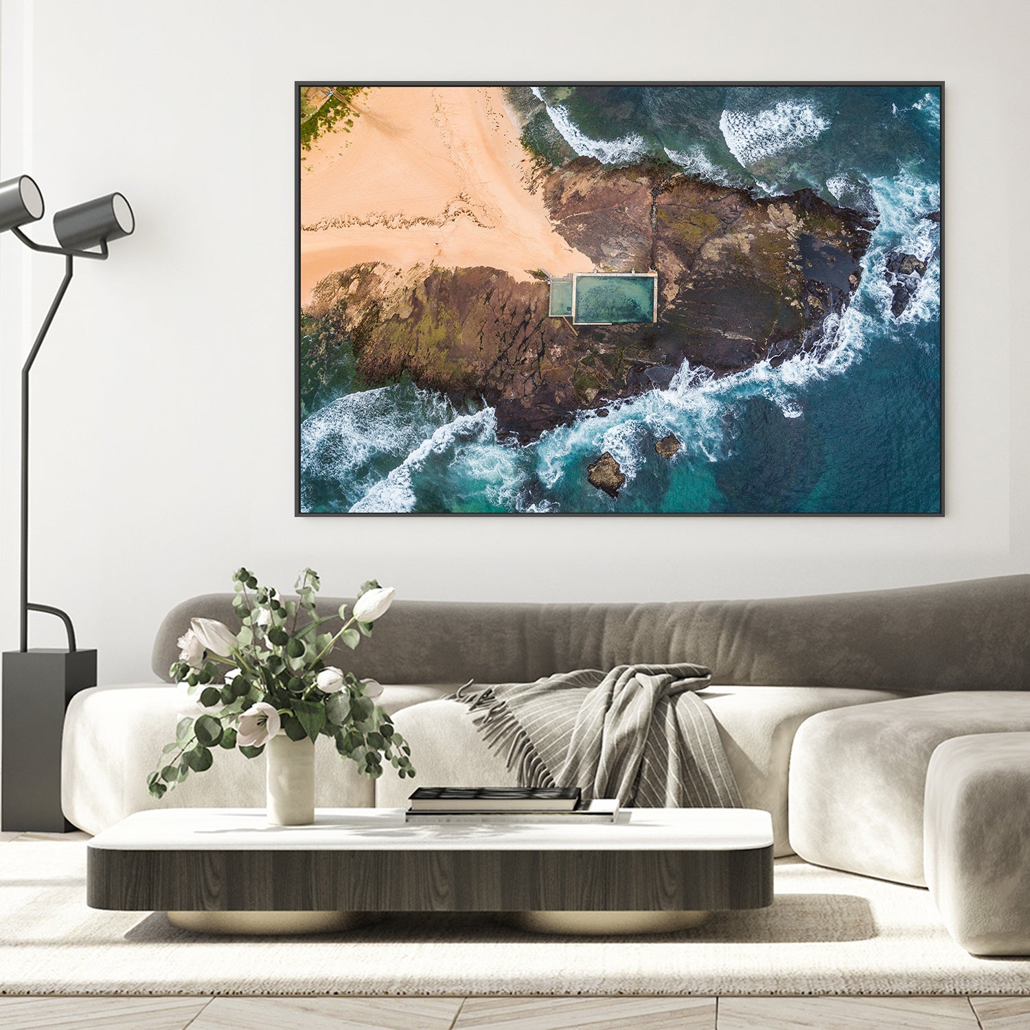 wall-art-print-canvas-poster-framed-Monavale Pool-7