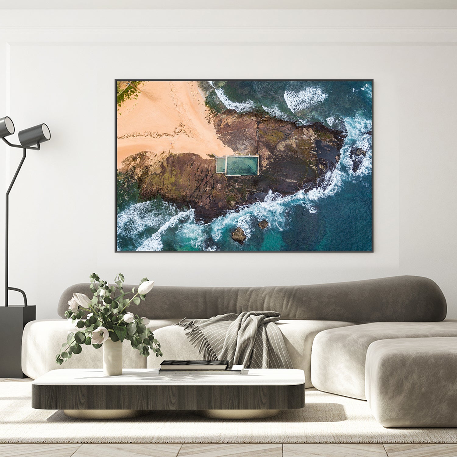 wall-art-print-canvas-poster-framed-Monavale Pool-8