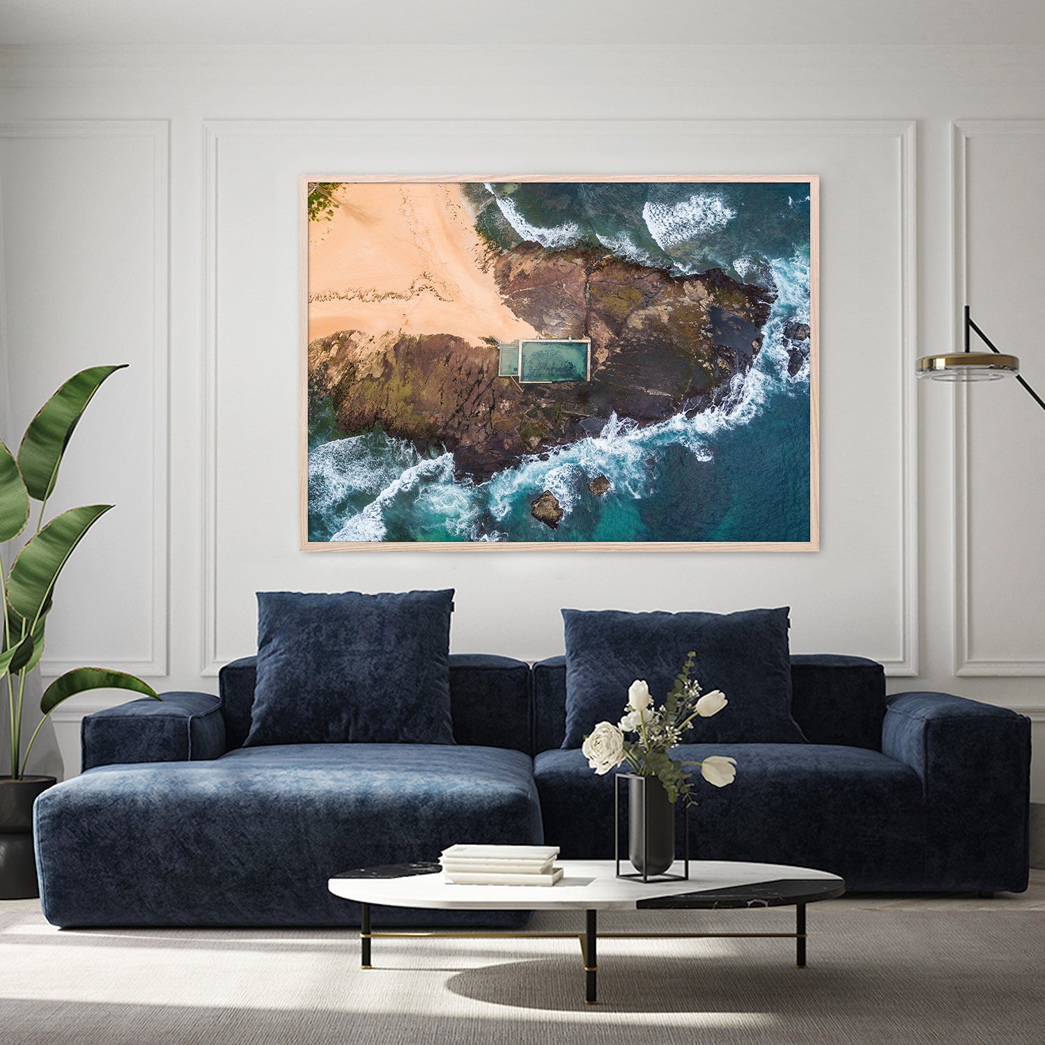 wall-art-print-canvas-poster-framed-Monavale Pool-9