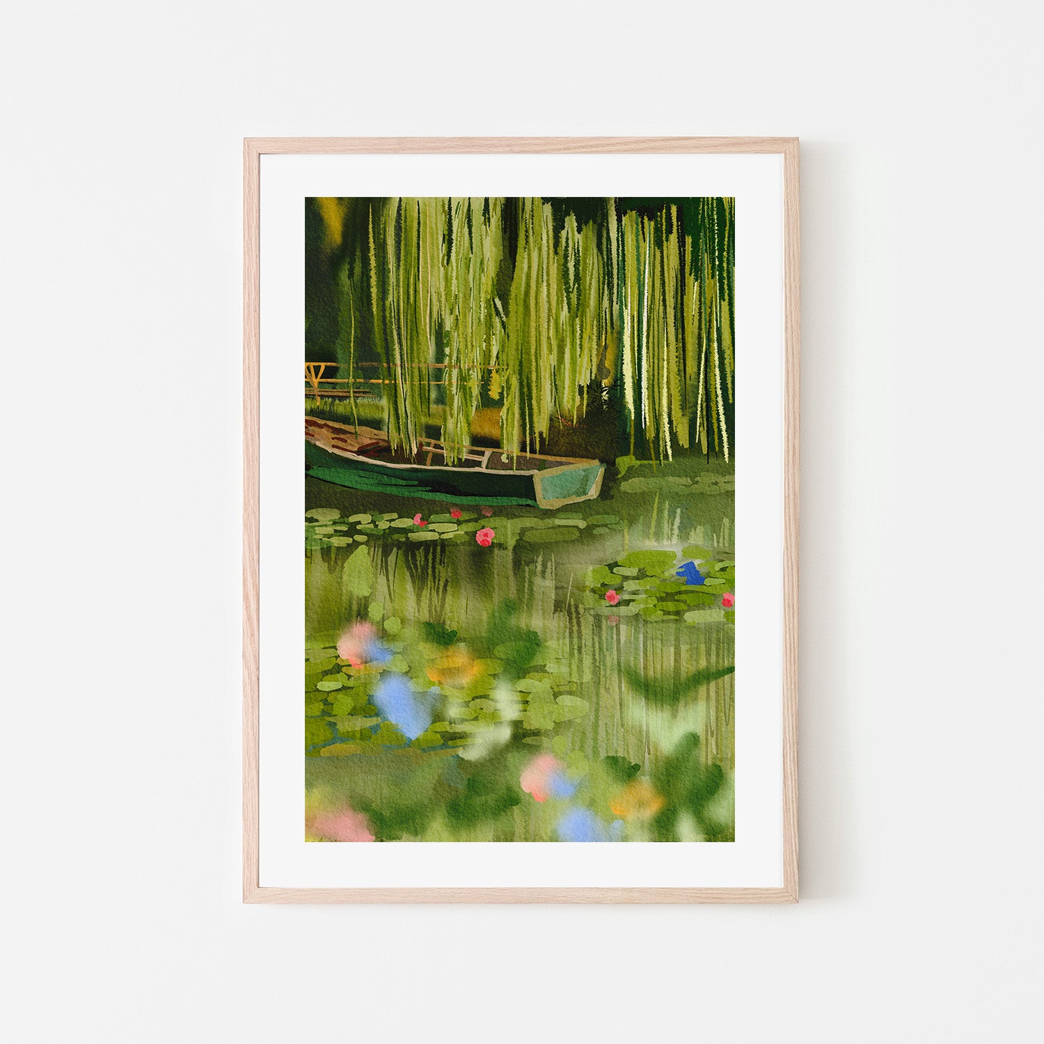 wall-art-print-canvas-poster-framed-Monet Lake-6