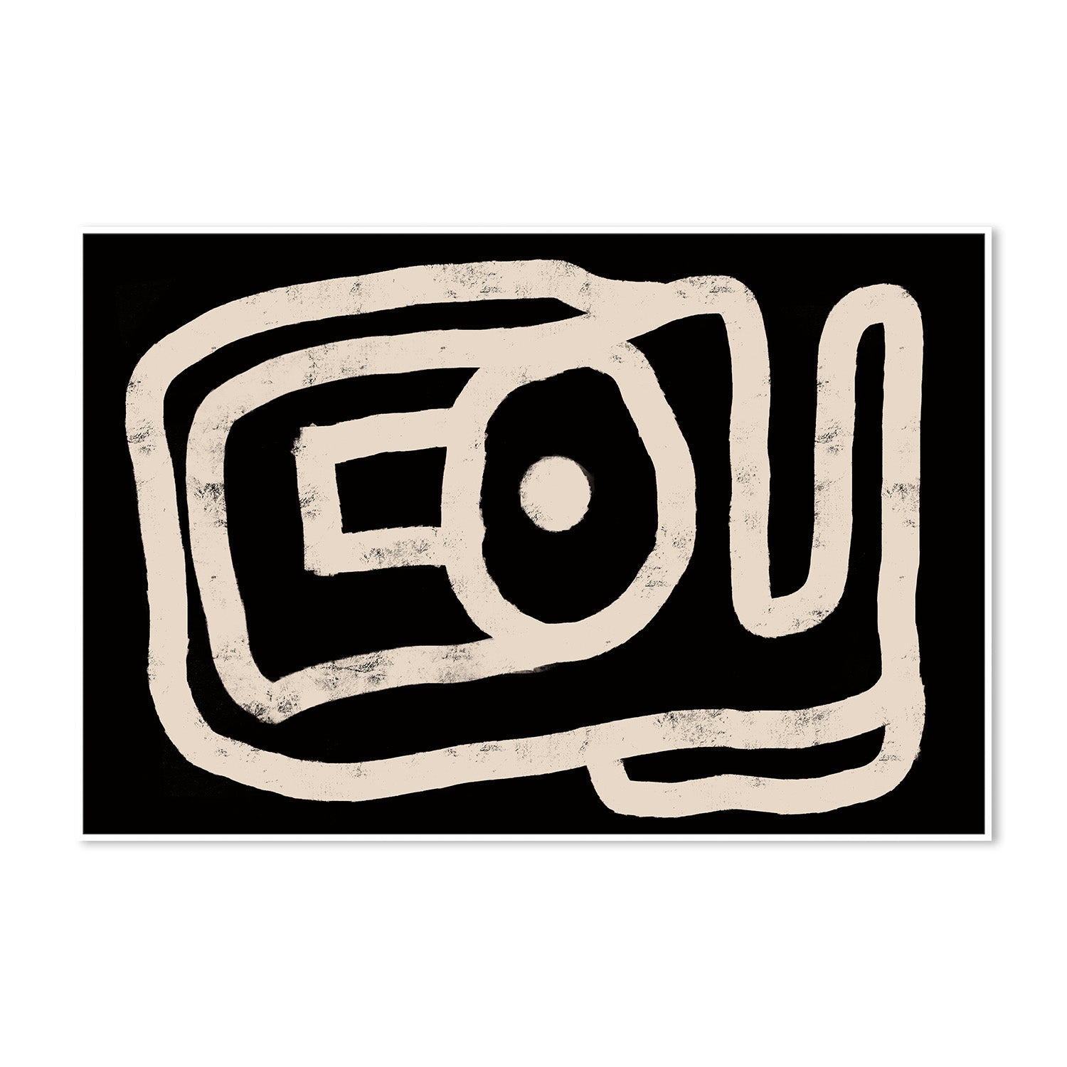 wall-art-print-canvas-poster-framed-Monochrome Abstract , By Sharyn Bursic-5