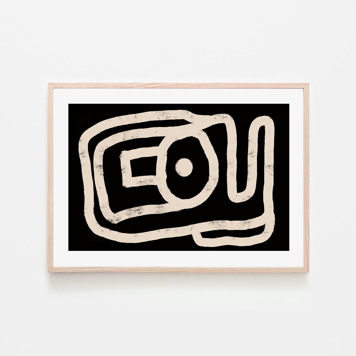 wall-art-print-canvas-poster-framed-Monochrome Abstract , By Sharyn Bursic-6