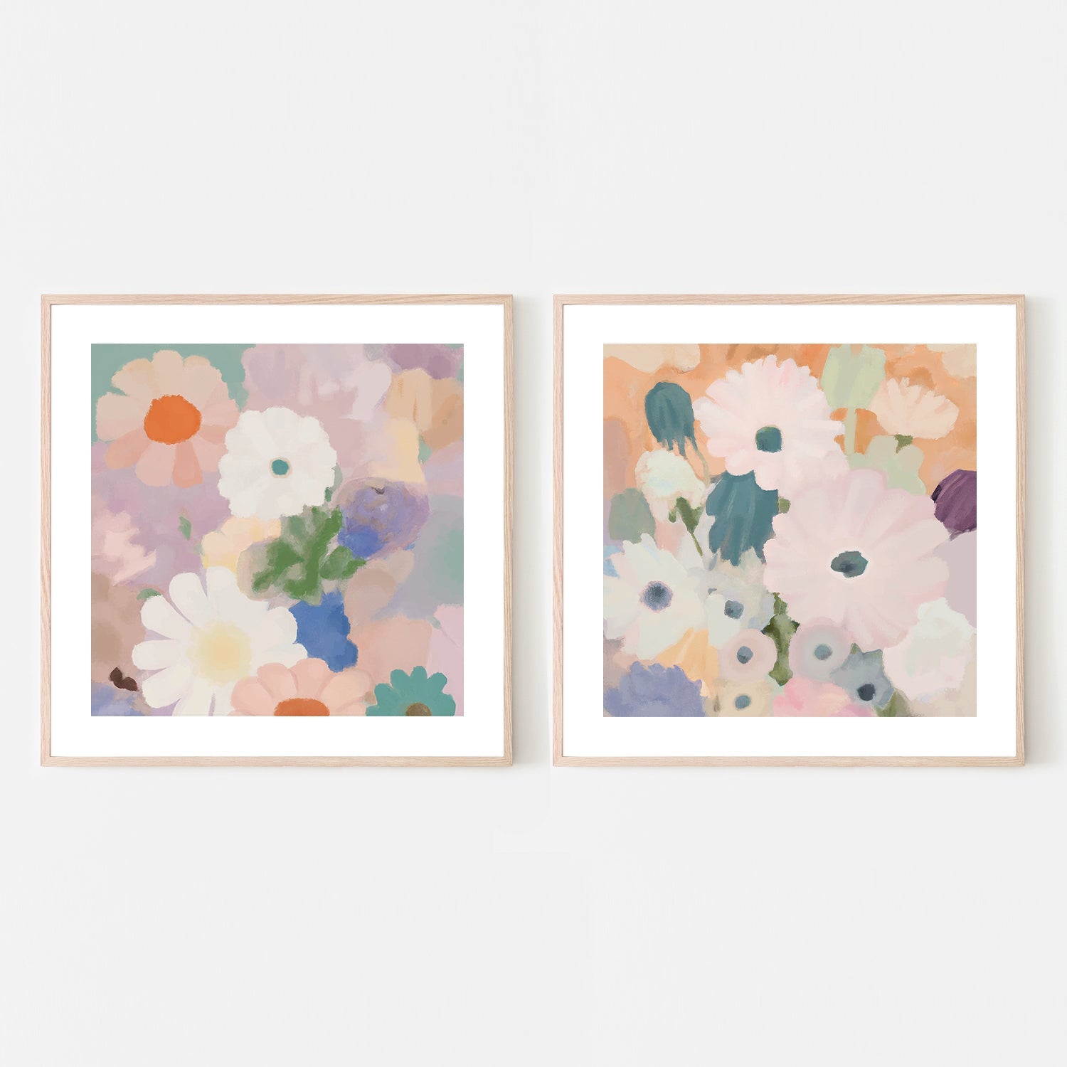 wall-art-print-canvas-poster-framed-Montecarlo Bouquet, Montecarlo Garden, Set Of 2 , By Stacey Williams-6