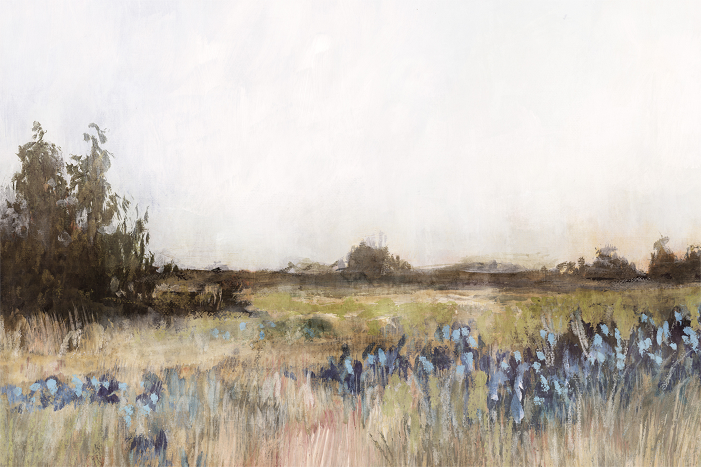 wall-art-print-canvas-poster-framed-Moody Field, Style C , By Nina Blue-1