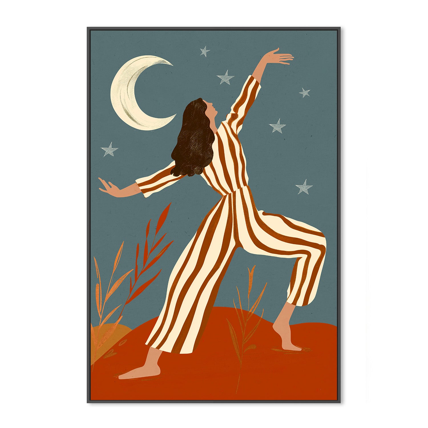 wall-art-print-canvas-poster-framed-Moonlit Dance-3
