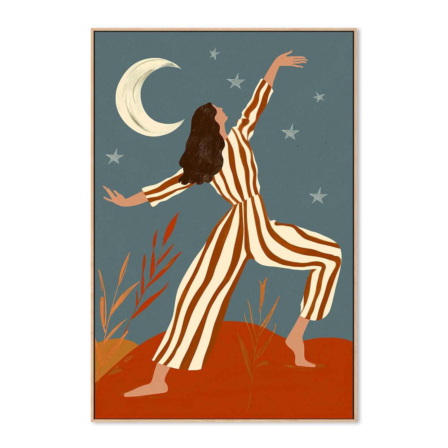 wall-art-print-canvas-poster-framed-Moonlit Dance-4