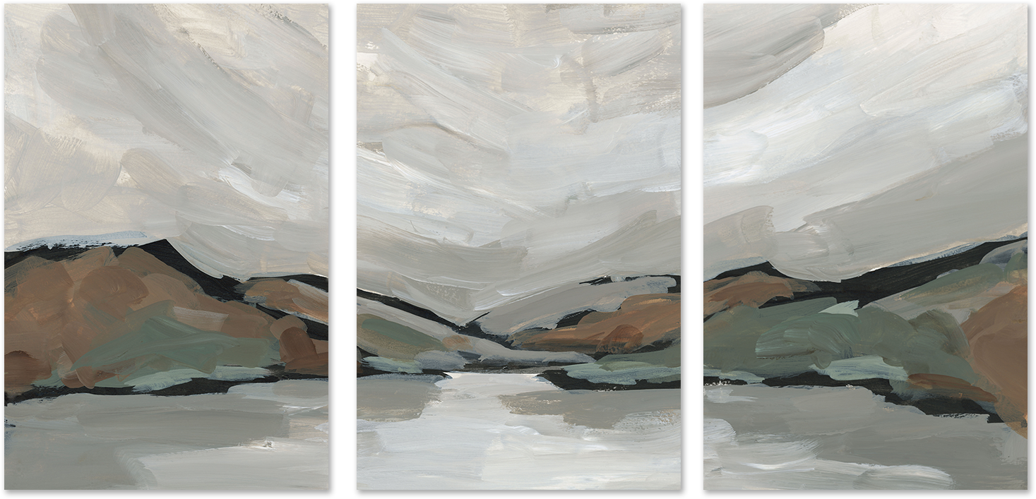 wall-art-print-canvas-poster-framed-Moorland Melancholy, Style A, B & C , By Emily Wood-1