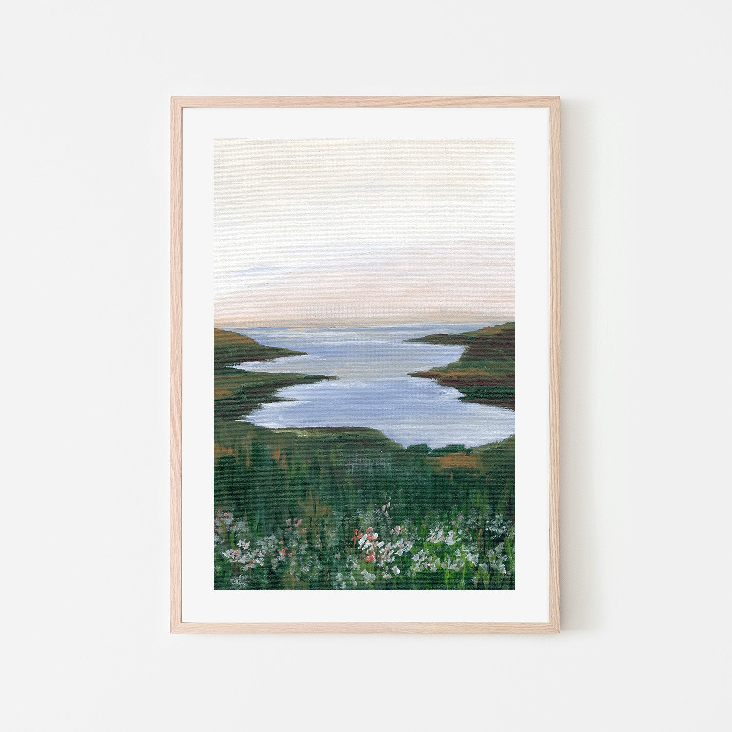 wall-art-print-canvas-poster-framed-Morning Blossom , By Nikita Jariwala-6
