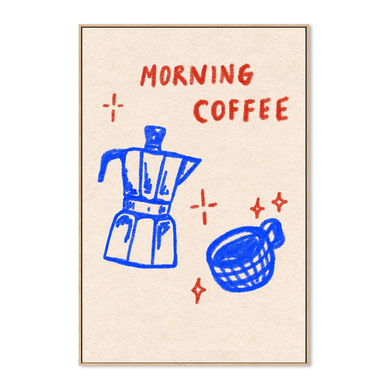 wall-art-print-canvas-poster-framed-Morning Coffee , By Kartika Paramita-4