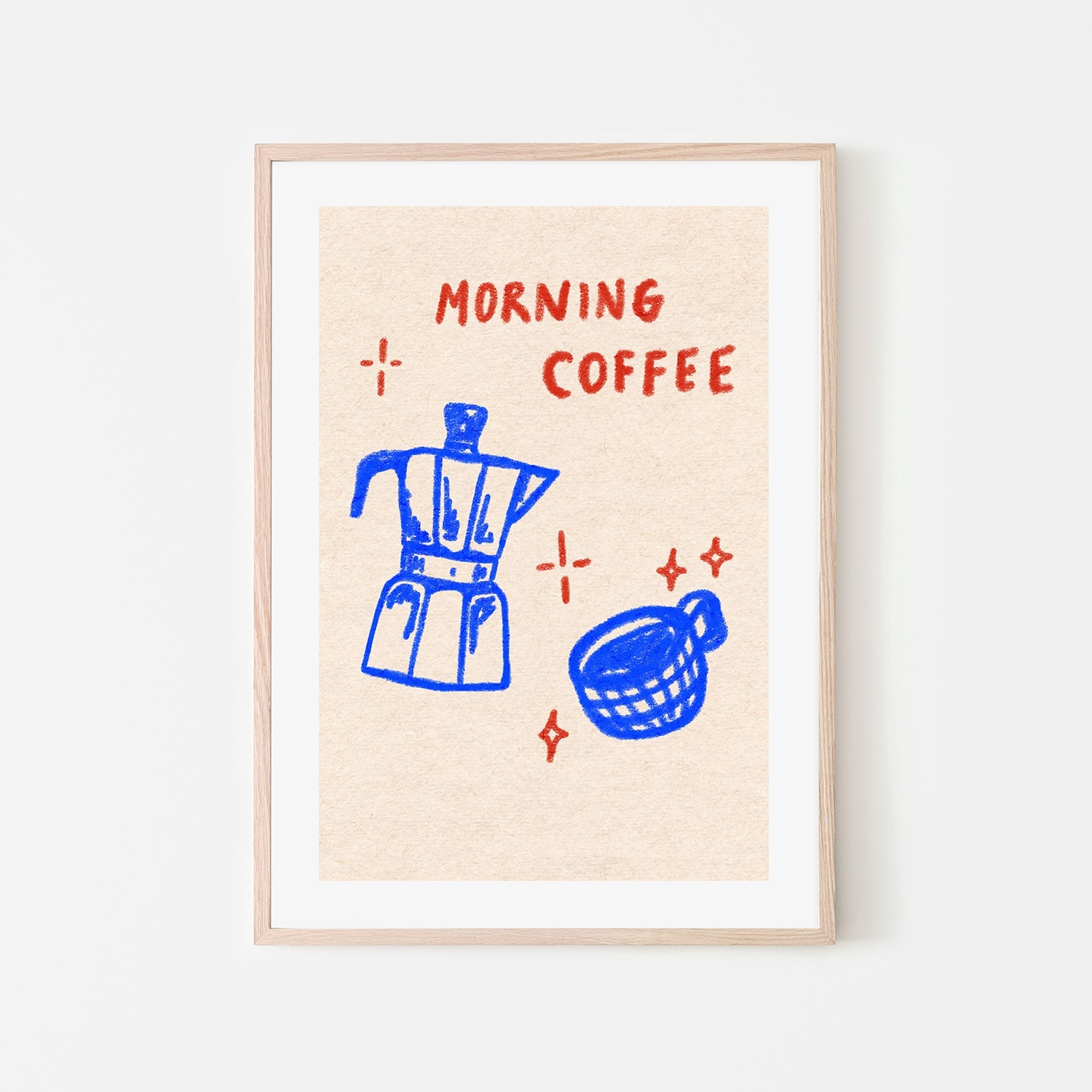 wall-art-print-canvas-poster-framed-Morning Coffee , By Kartika Paramita-6